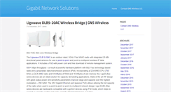 Desktop Screenshot of gigabitwirelessnetworks.com